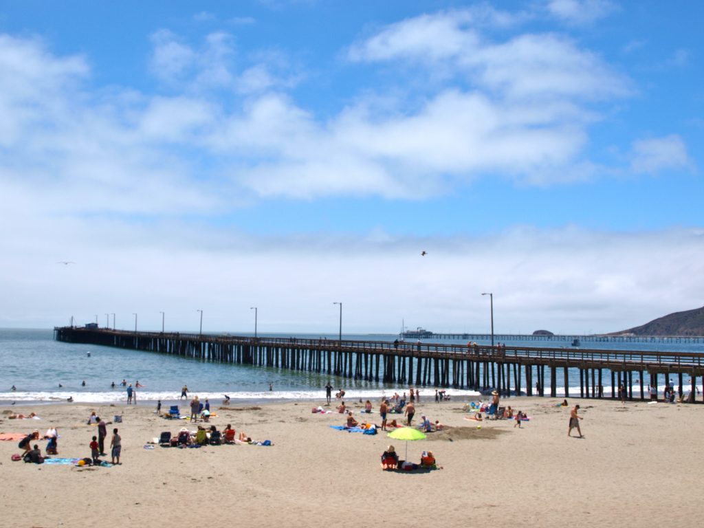 Avila Beach Pier Pier Fishing in California
