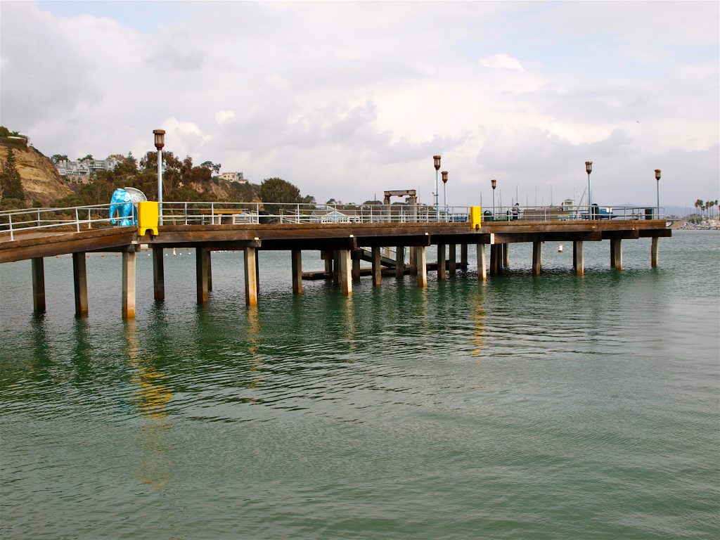 Dana Point Harbor Fishing Pier - Pier Fishing in California
