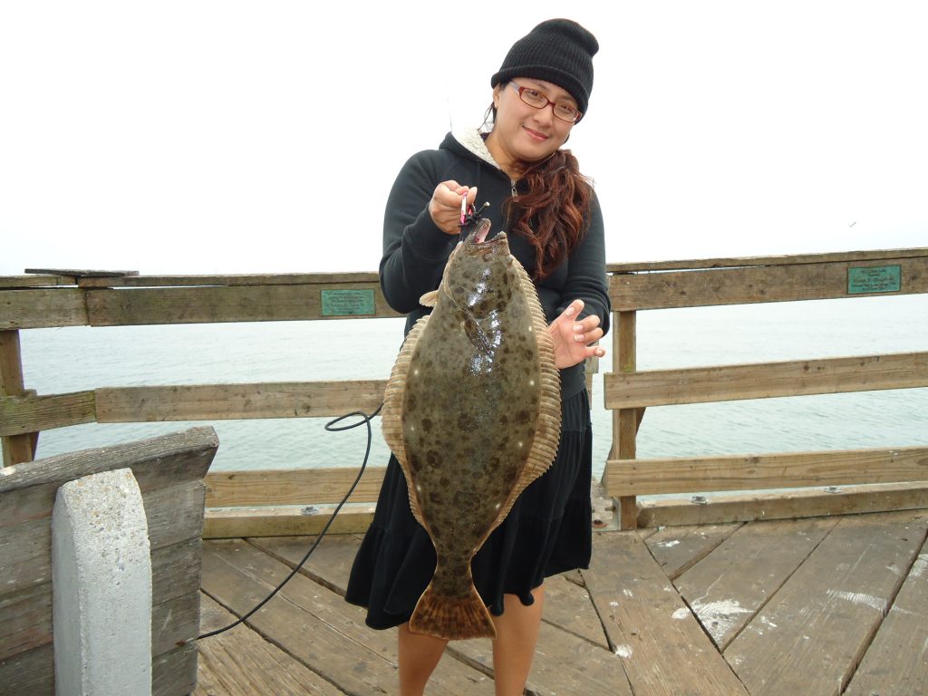 California Halibut Pier Fishing in California