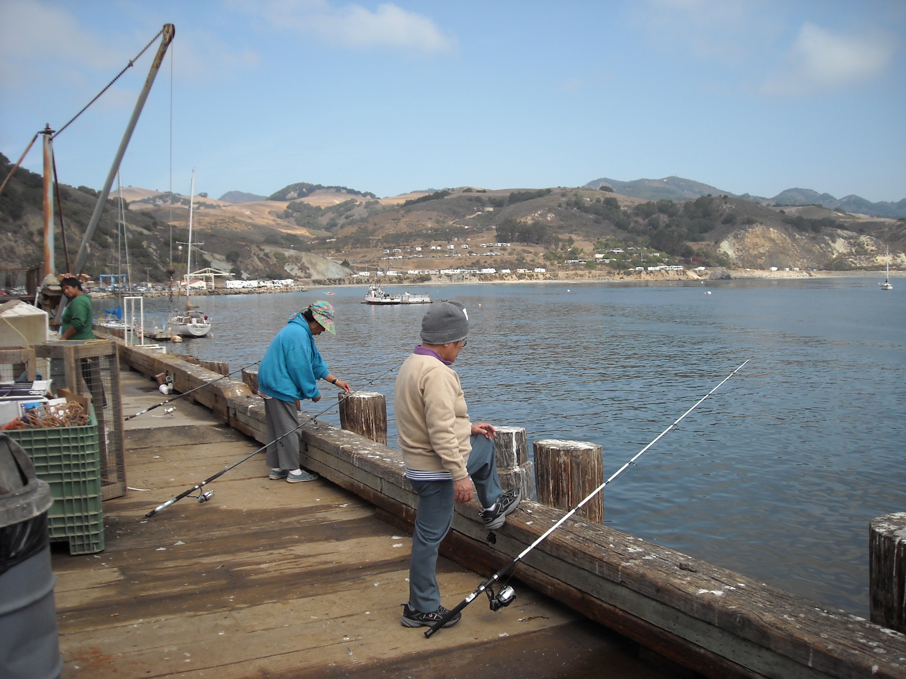 Port San Luis Pier (Harford Pier) — Avila Beach - Pier Fishing in California