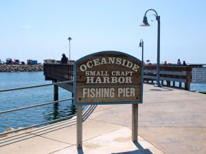 Oceanside Small Craft Harbor Fishing Pier - Pier Fishing in California