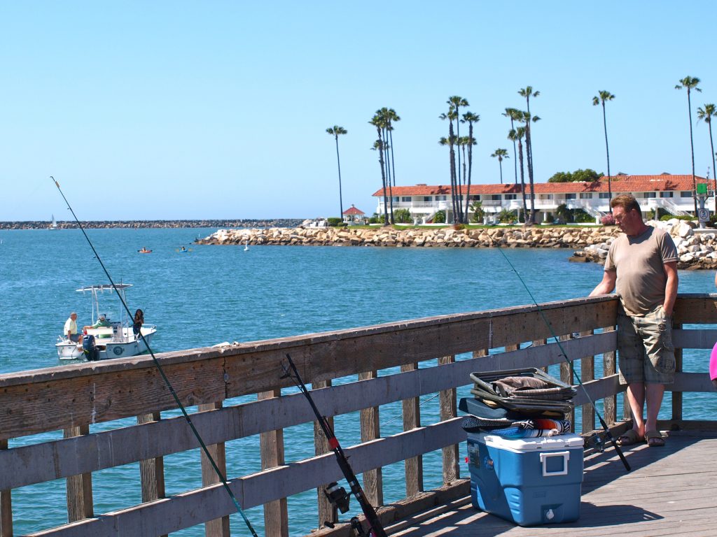 Oceanside Small Craft Harbor Fishing Pier Pier Fishing in California