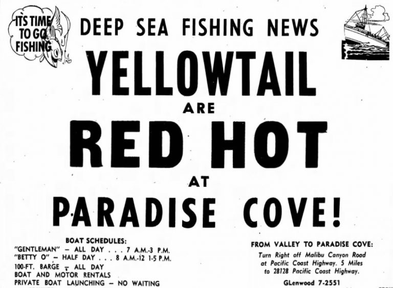 Paradise Cove Pier — Malibu Pier Fishing in California