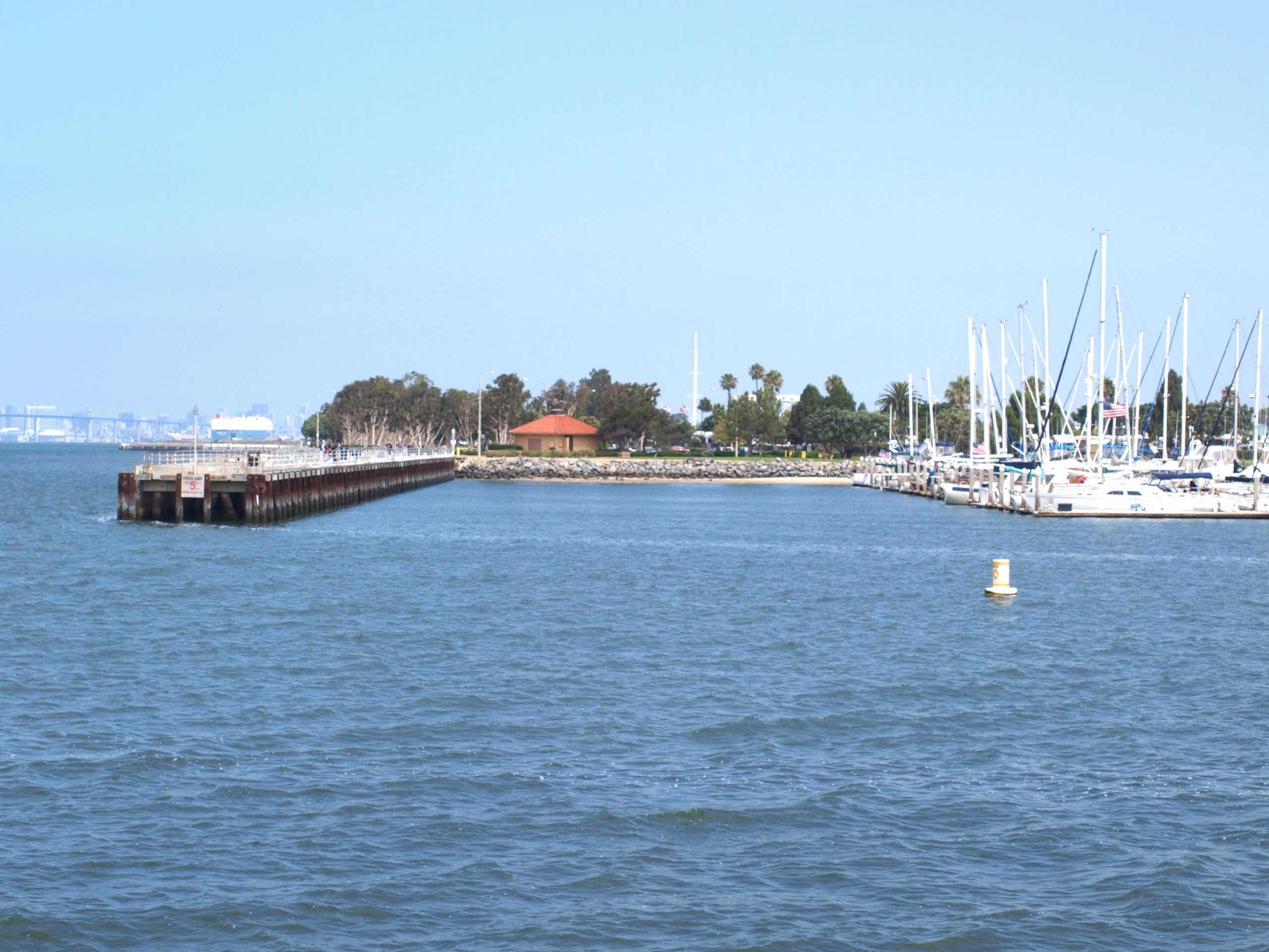 yacht club fishing pier