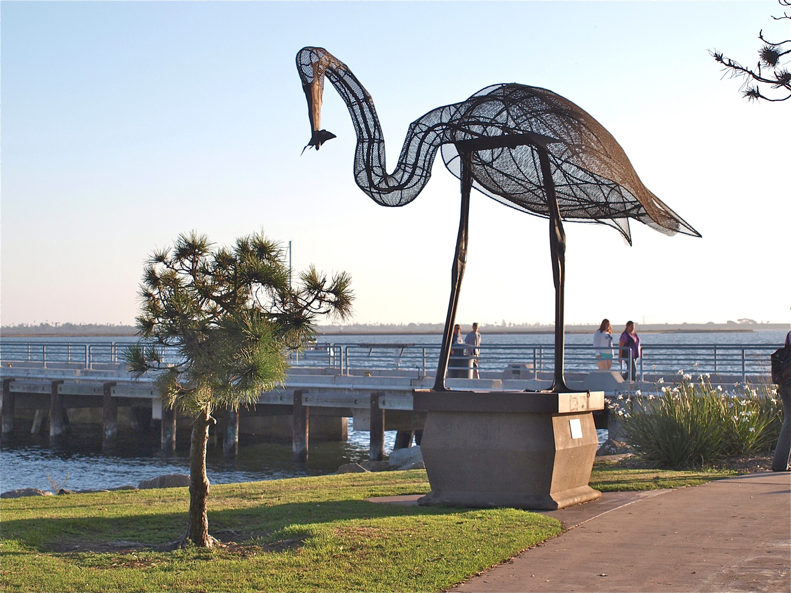 yacht club fishing pier