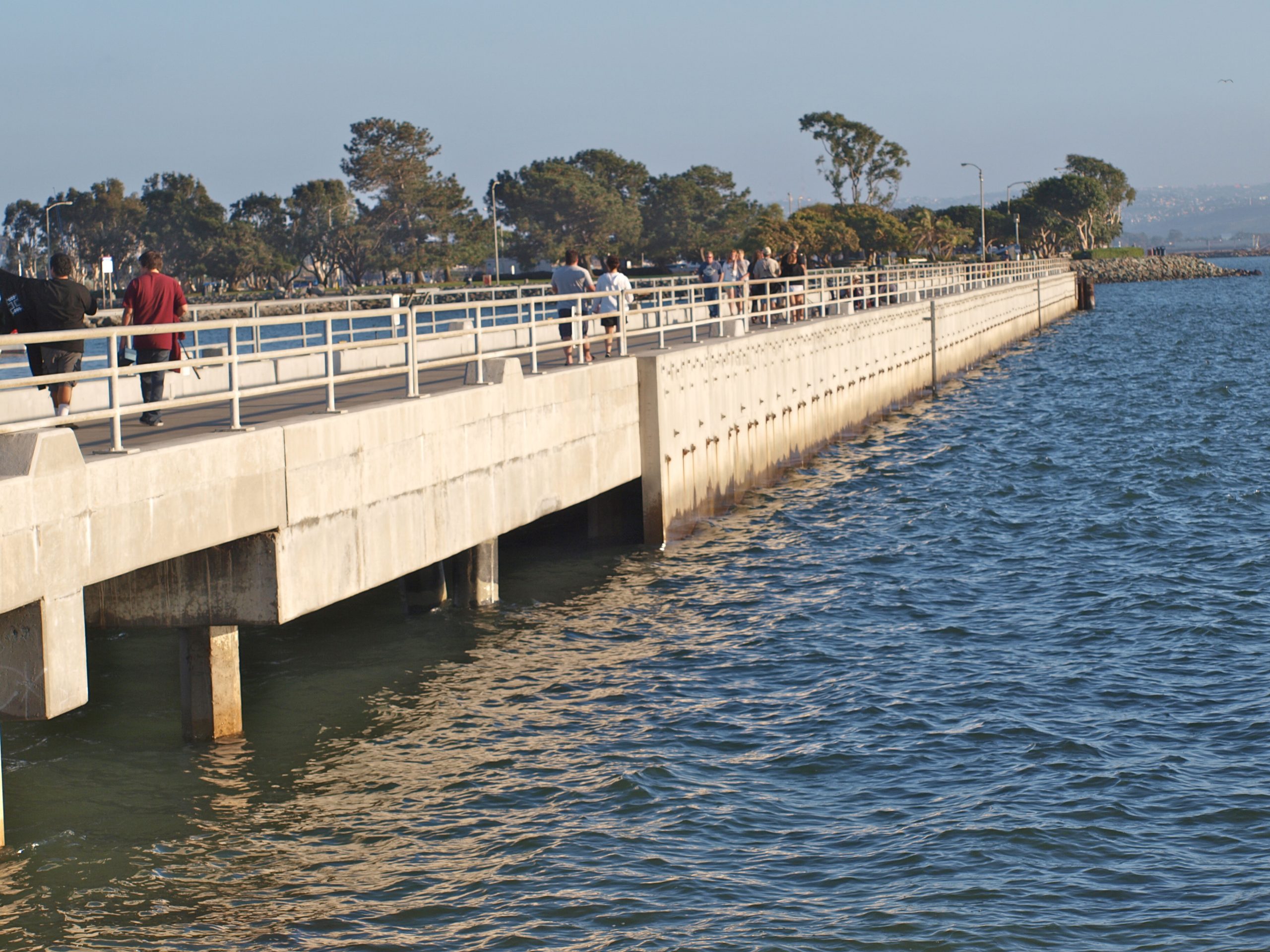 yacht club fishing pier