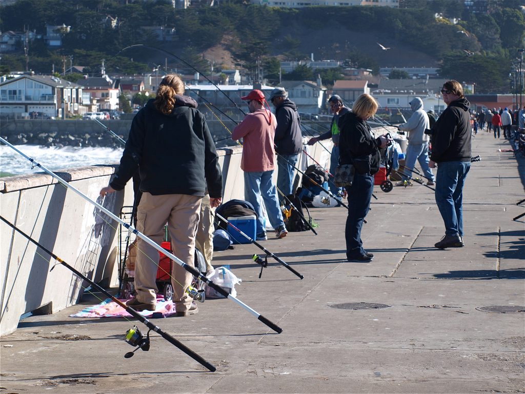 Pacifica Pier Pier Fishing in California
