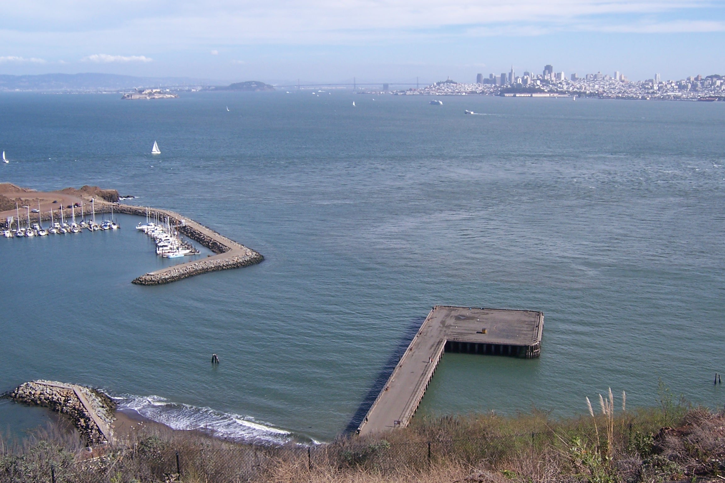Fort Baker Pier — Sausalito Pier Fishing in California