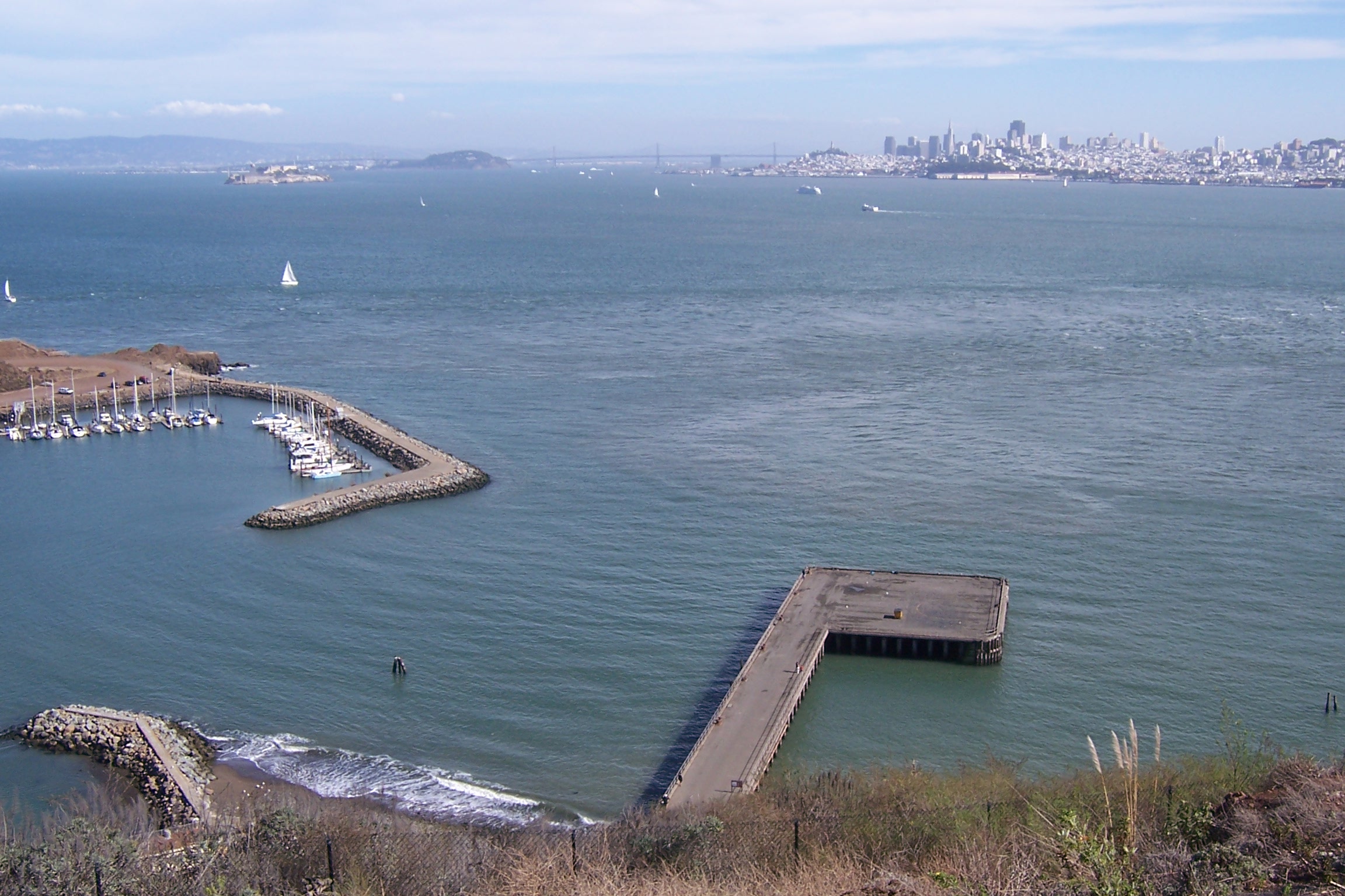 Fort Baker Pier — Sausalito - Pier Fishing in California