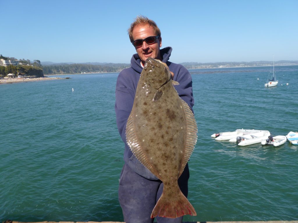 Halibut_Capitola_2013 Pier Fishing in California