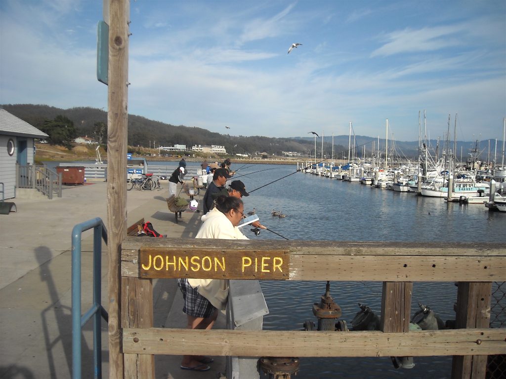 Johnson Pier — Pillar Point Harbor — Half Moon Bay Pier Fishing in
