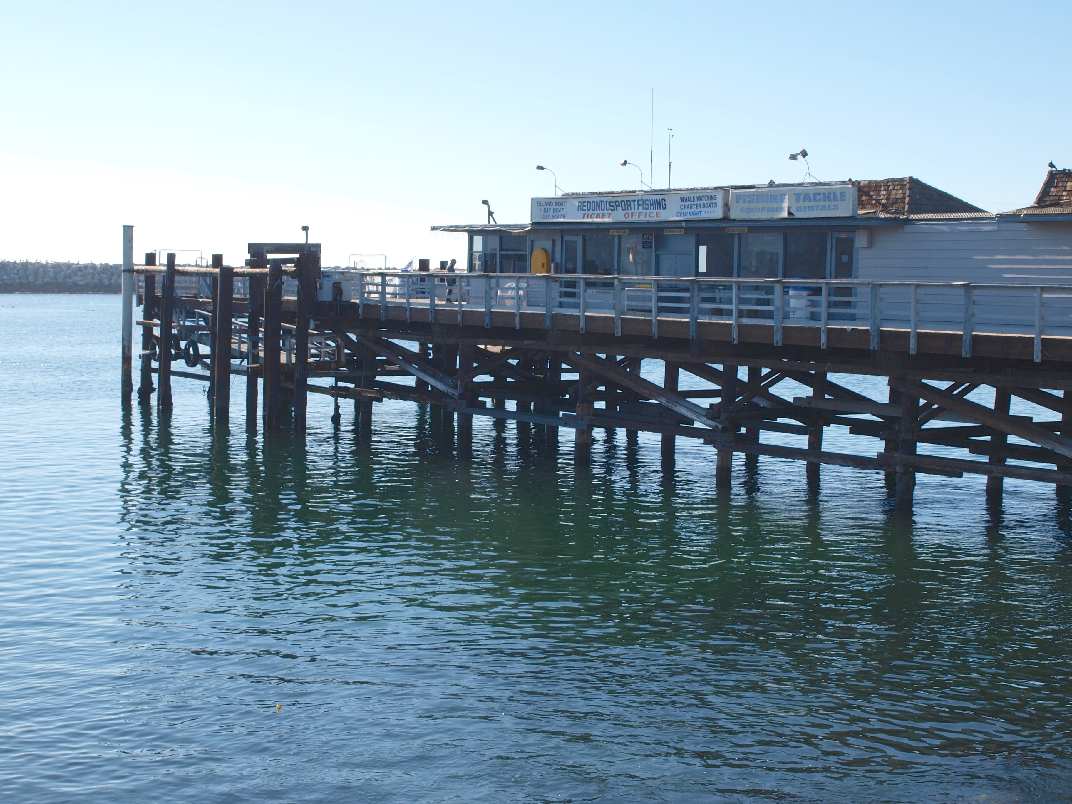 Redondo Sportfishing Pier — King Harbor — Redondo Beach — Gone But