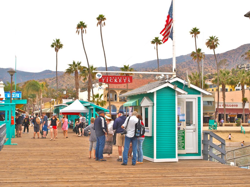 Green Pleasure Pier — Avalon, Catalina Island Pier Fishing in California