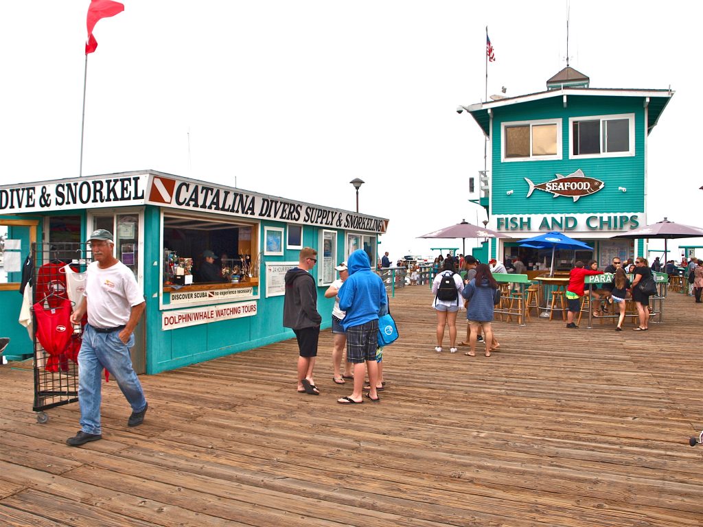 Green Pleasure Pier — Avalon, Catalina Island Pier Fishing in California
