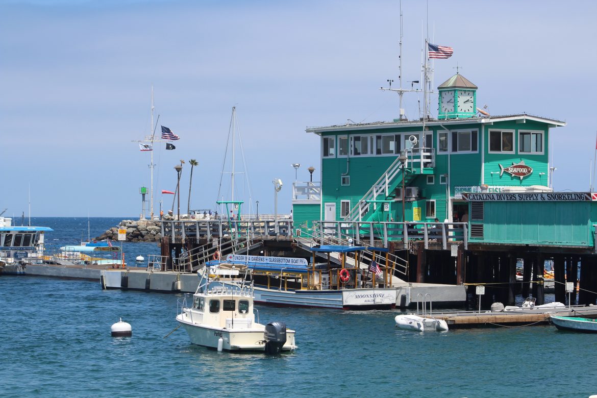 Green Pleasure Pier — Avalon, Catalina Island Pier Fishing in California