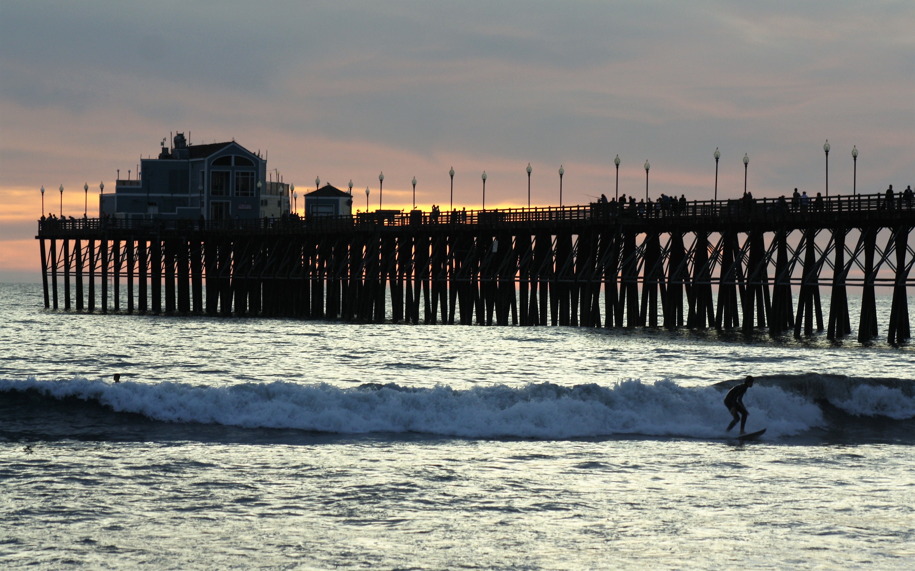 Oceanside Pier - Pier Fishing in California