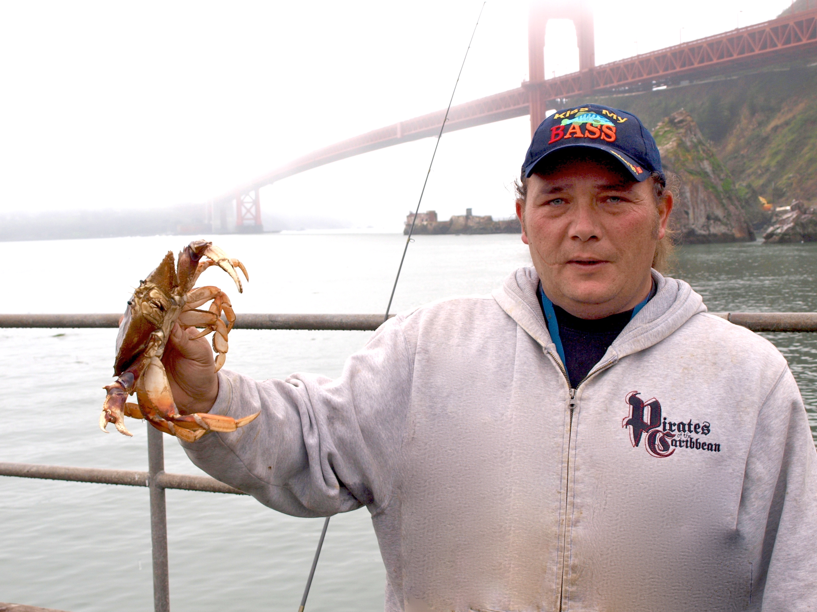 Dungeness Crab - Pier Fishing in California