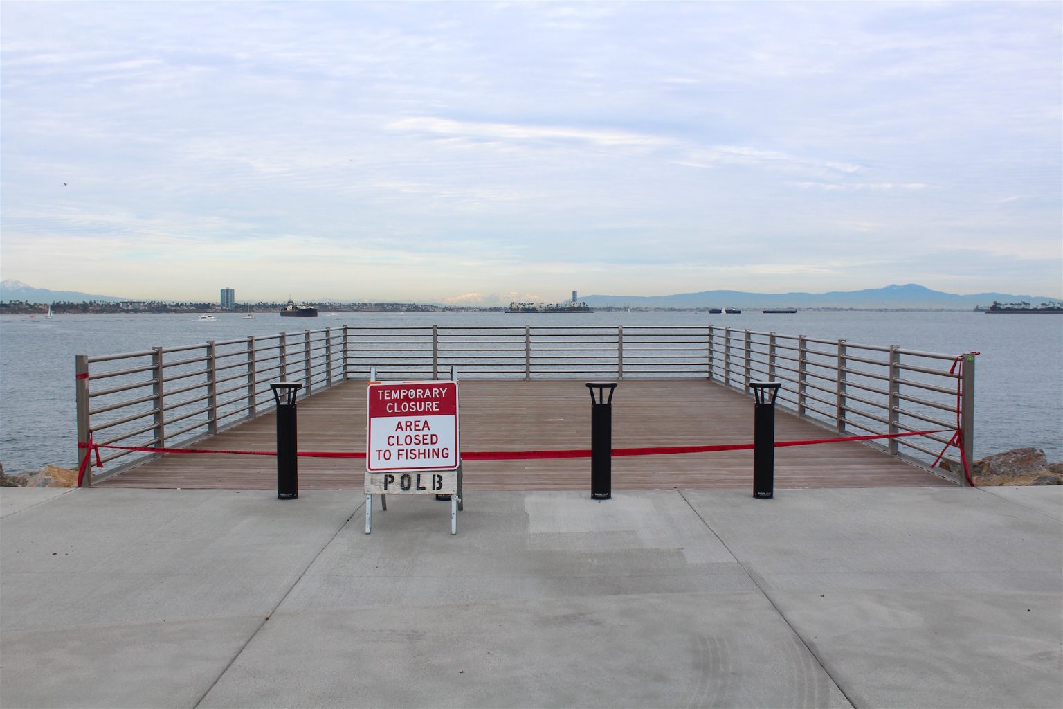 Pier J Fishing Pier(s) — Long Beach Pier Fishing in California